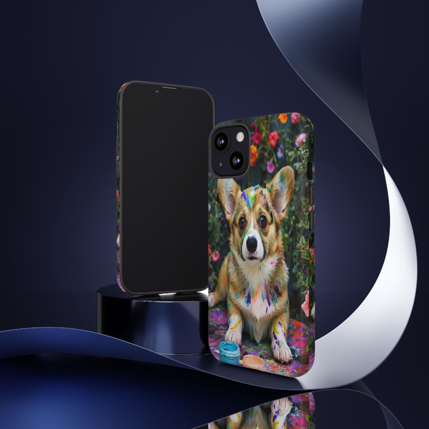 "Paint It Corgi" Mobile Phone Case