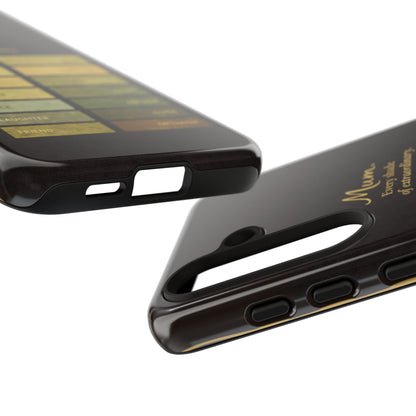 "Every Shade of Extraordinary" Mobile Phone Case (green)