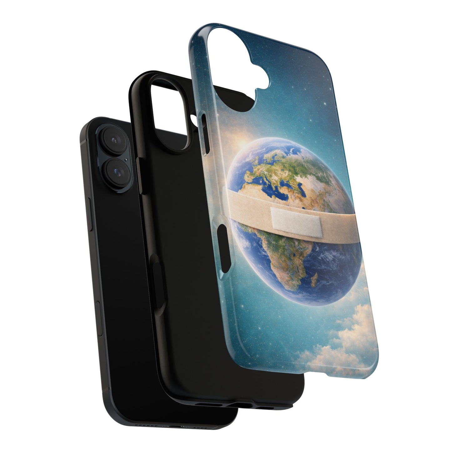 Earth Band Tough Case — Protective Planet Phone Case with Global Design