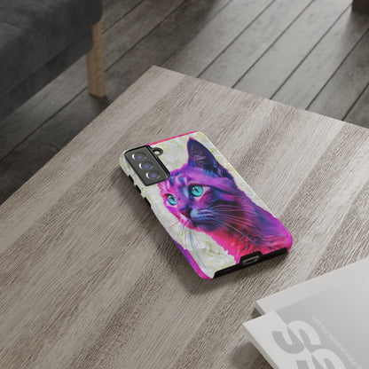 "Luminous Whiskers" Mobile Phone Case