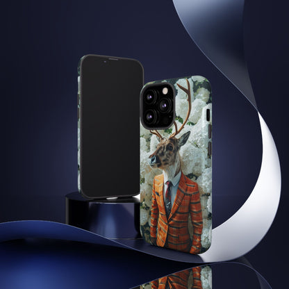 "The Stag" Mobile Phone Case (orange)