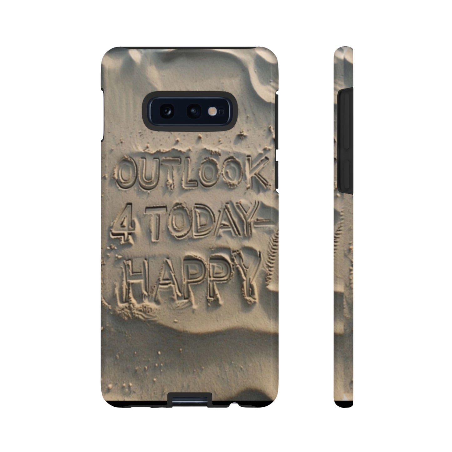 "Life is Short.  Be Happy" Mobile Phone Case