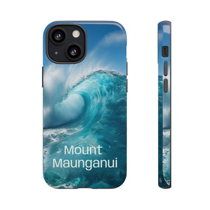 "Mount Maunganui" Mobile Phone Case (green)