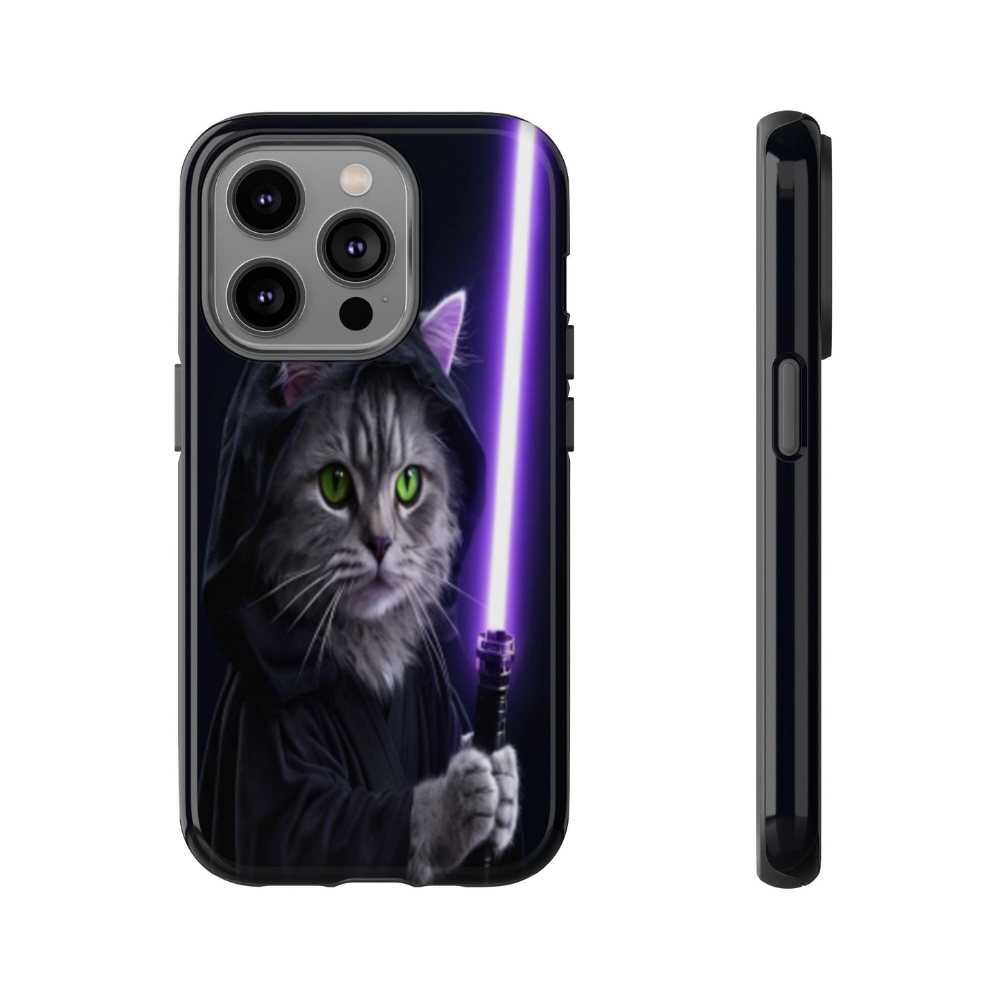 "Jedi Whisker" Mobile Phone Case (purple)