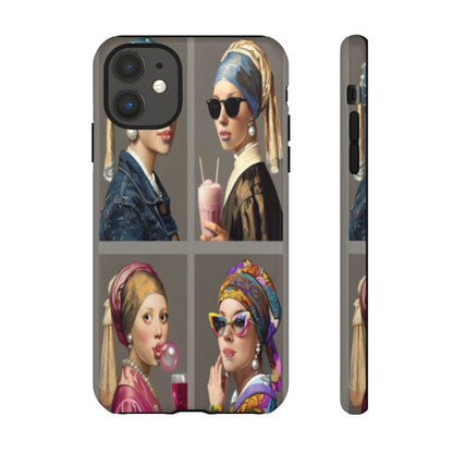 "Girls with Pearls" Mobile Phone Case