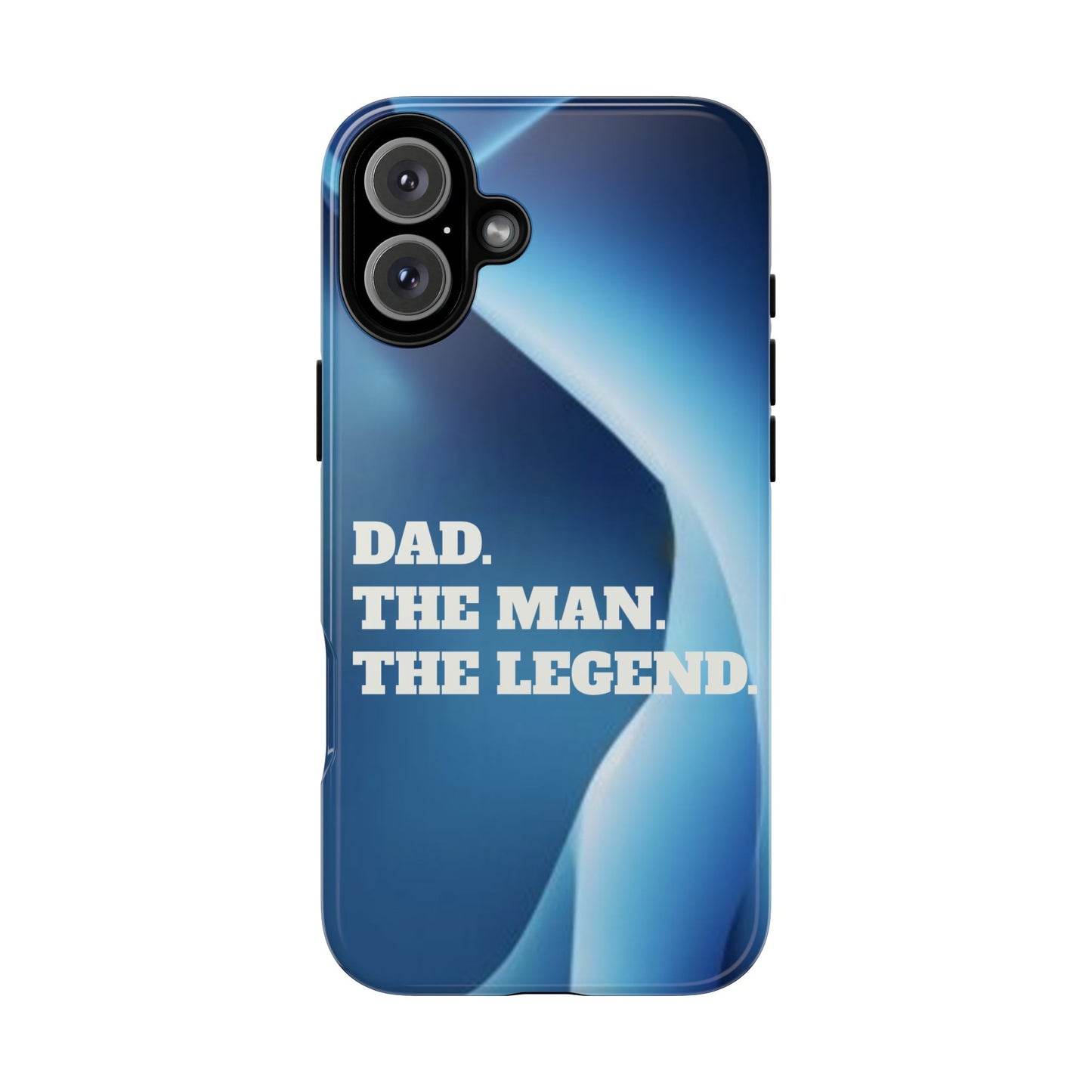 "Dad.  The Man.  The Legend" Mobile Phone Case (blue)