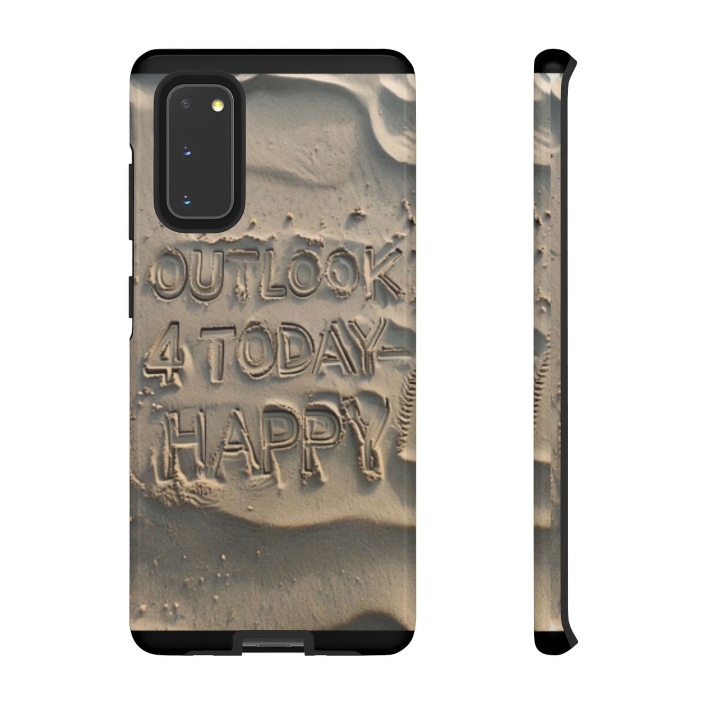 "Life is Short.  Be Happy" Mobile Phone Case
