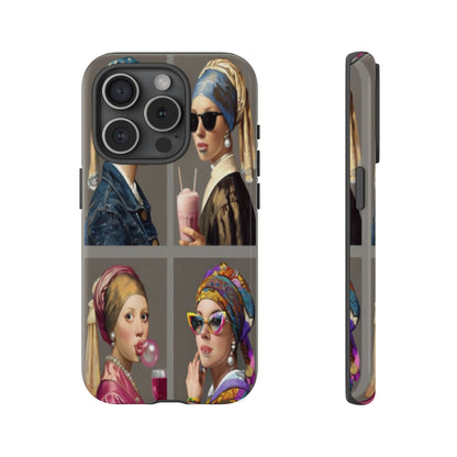 "Girls with Pearls" Mobile Phone Case