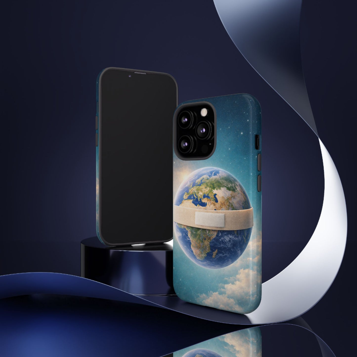 Earth Band Tough Case — Protective Planet Phone Case with Global Design