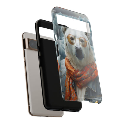 "Urban Zen Polar Bear" Mobile Phone Case