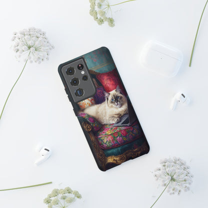 "Purr-sian Productivity" Mobile Phone Case