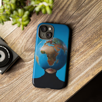 "She Who Carries the World" Mobile Phone Case