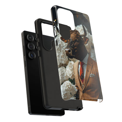 "The Genteel Bull" Mobile Phone Case