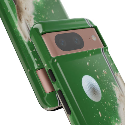 "Bunker Shot" Mobile Phone Case (light green)
