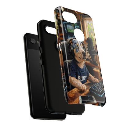 "Blue Heeler - a Tribute to Bluey" Mobile Phone Case