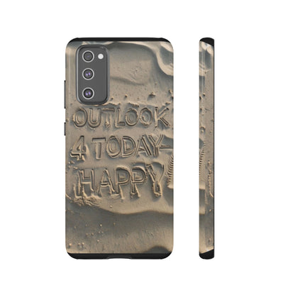 "Life is Short.  Be Happy" Mobile Phone Case