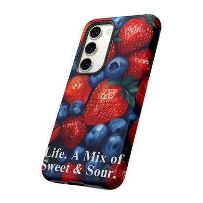 "Life. A Mix of Sweet and Sour" Mobile Phone Case