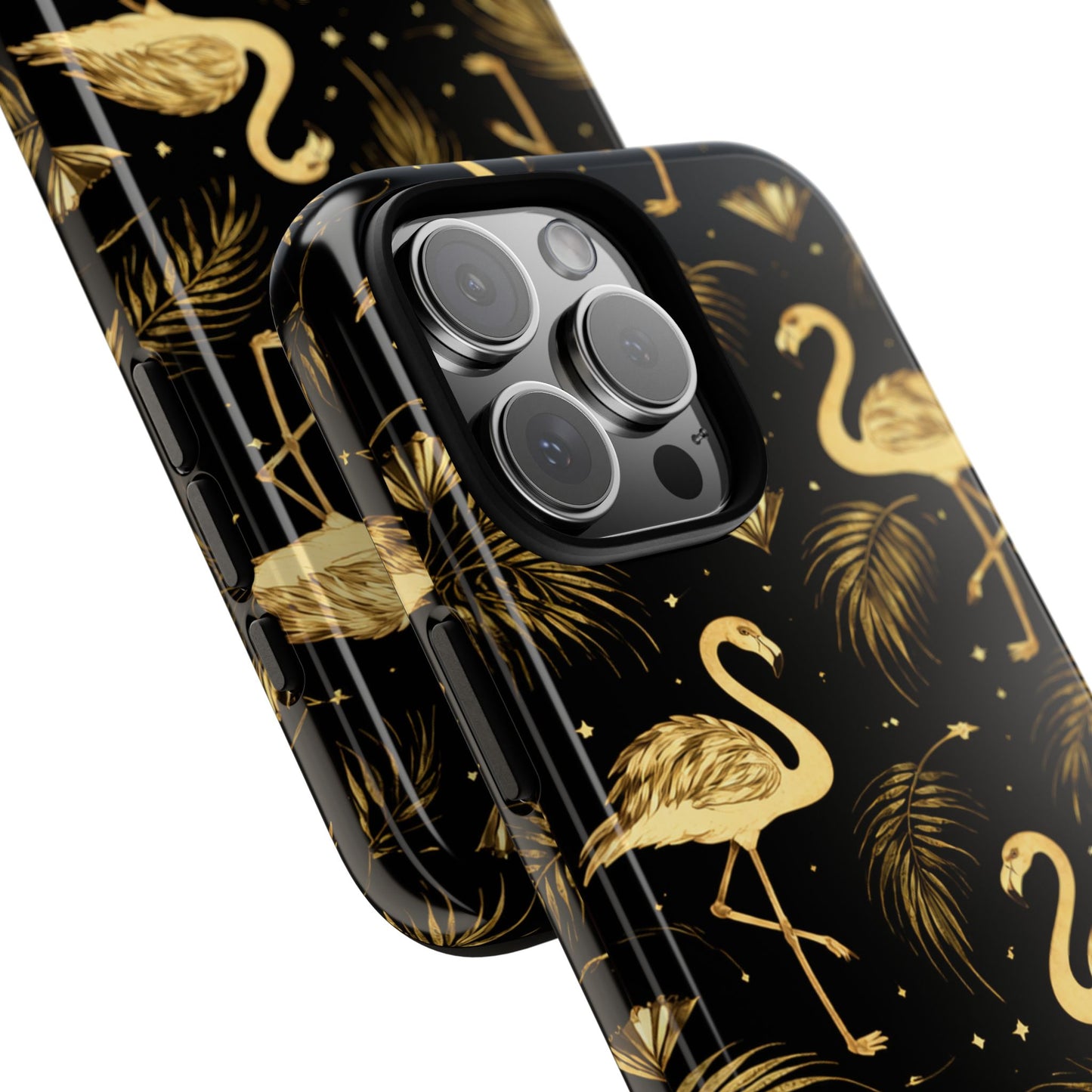 "Gold Flamingo" Mobile Phone Case