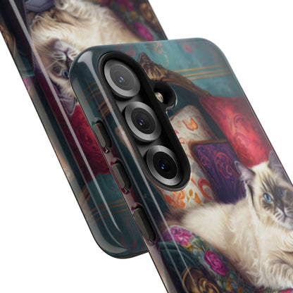 "Purr-sian Productivity" Mobile Phone Case