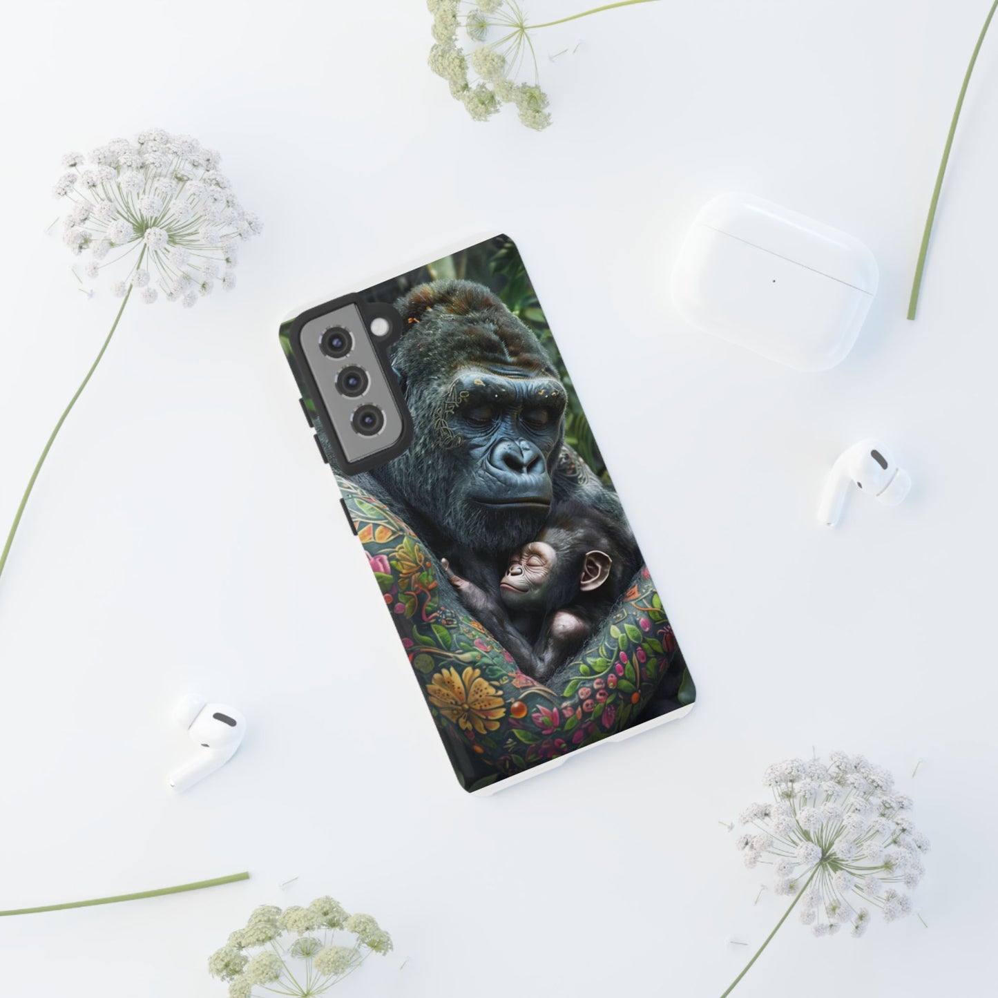 "Strength meets Selfless" Mobile Phone Case