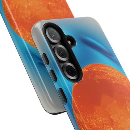 "The Feathered Assembly" Mobile Phone Case (orange)