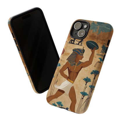 "Tutankhaman Takes the Pass" Mobile Phone Case