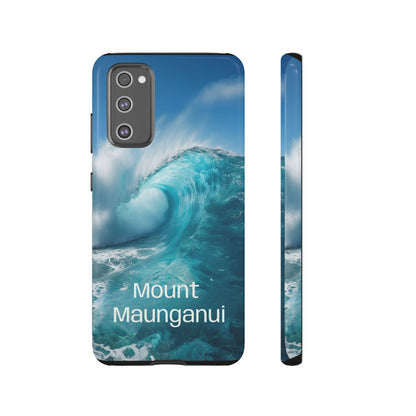 "Mount Maunganui" Mobile Phone Case (green)