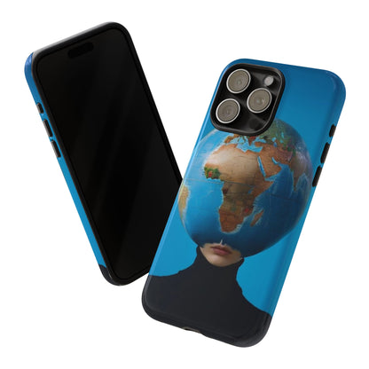 "She Who Carries the World" Mobile Phone Case