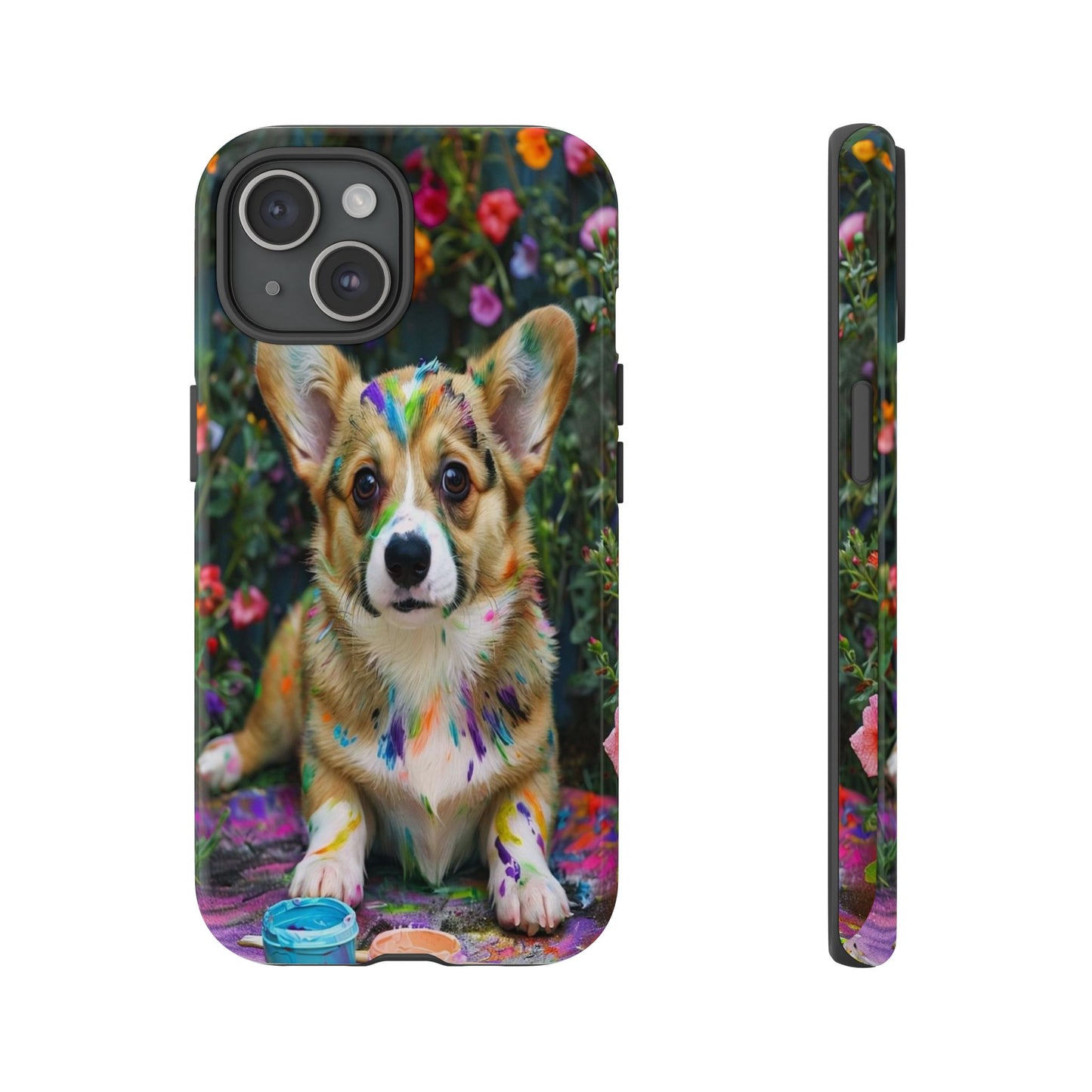 "Paint It Corgi" Mobile Phone Case