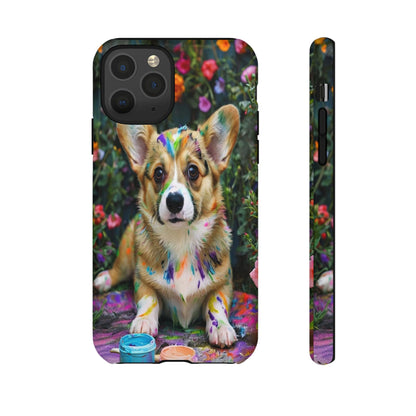 "Paint It Corgi" Mobile Phone Case