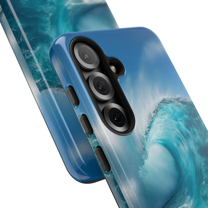 "Mount Maunganui" Mobile Phone Case (green)