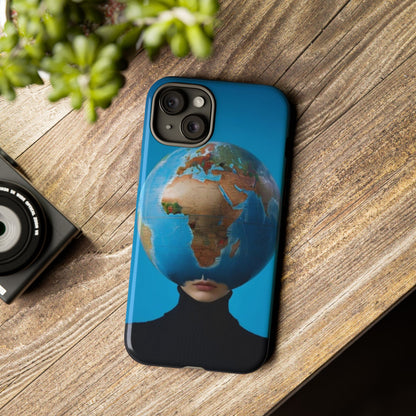 "She Who Carries the World" Mobile Phone Case