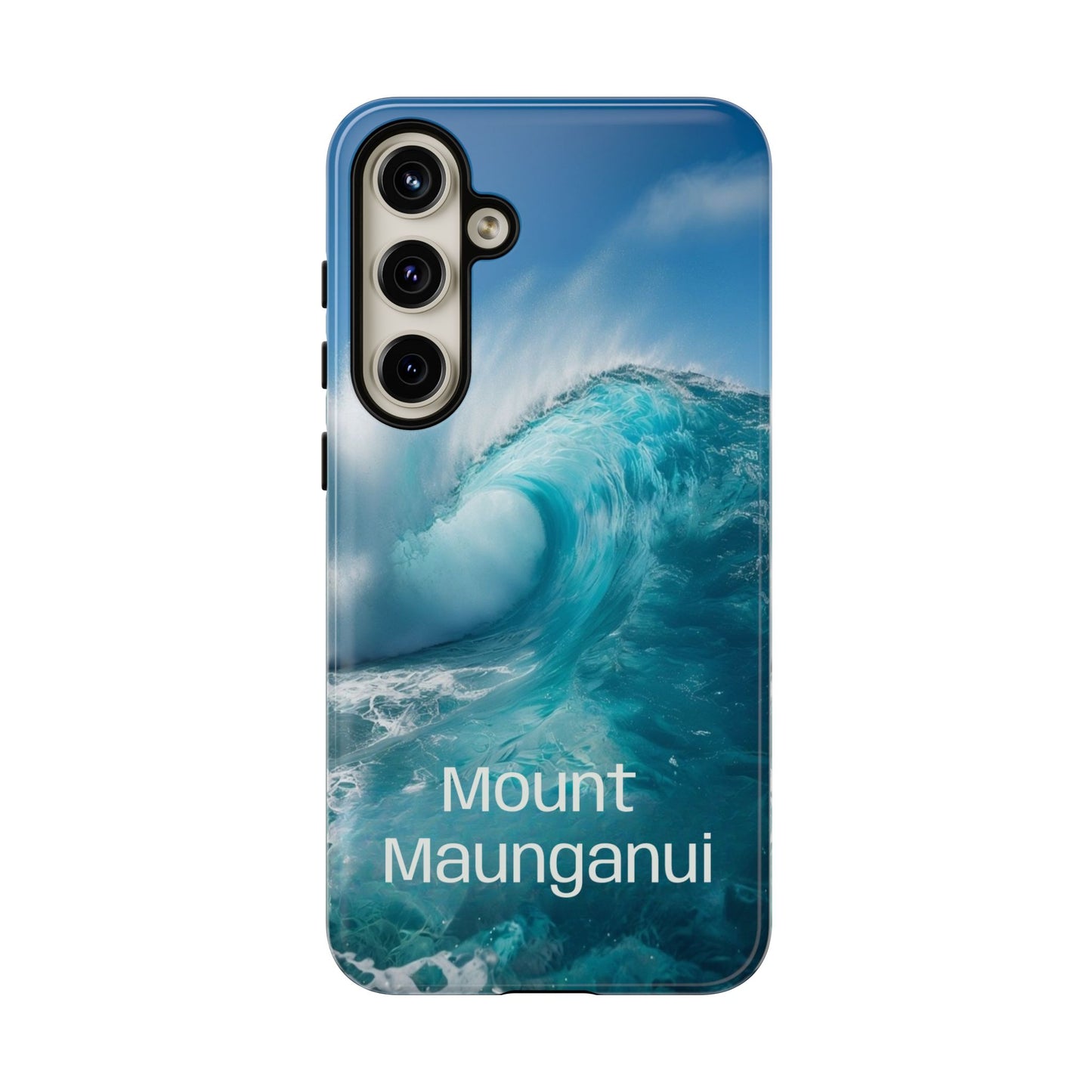 "Mount Maunganui" Mobile Phone Case (green)
