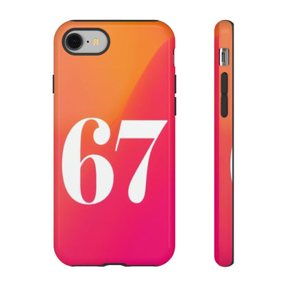 "67" Mobile Phone Case